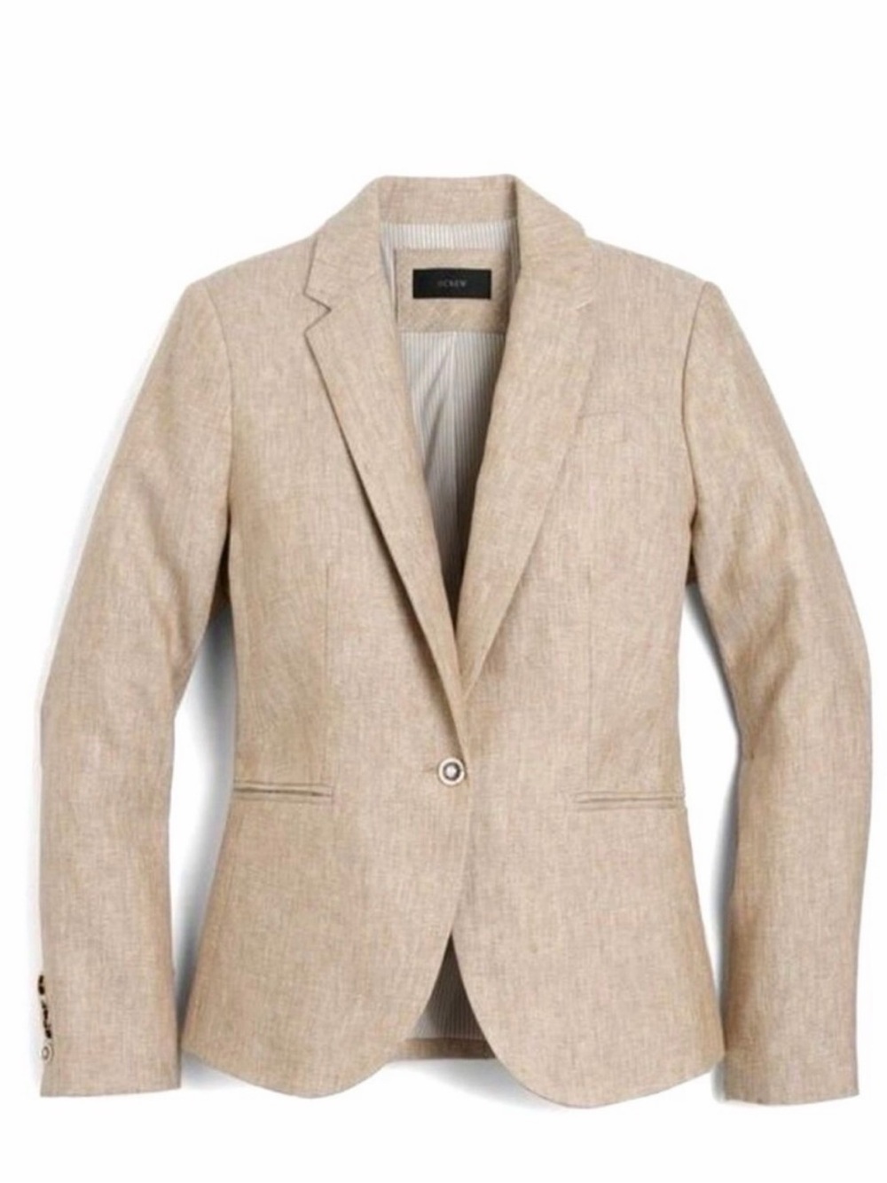 J.Crew Campbell Linen Blazer Size 00